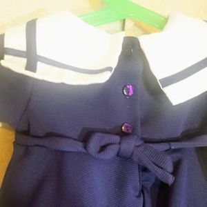Sweet Heart Rose Dresses - Sweet Heart Rose Boutique Sailor Dress sz 6-9 mos Sweet Heart Rose Dresses - Sweet Heart Rose Boutique Sailor Dress sz 6-9 mos